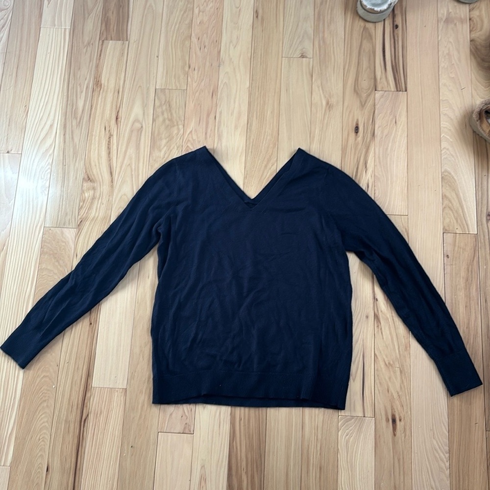 Navy LOFT sweater